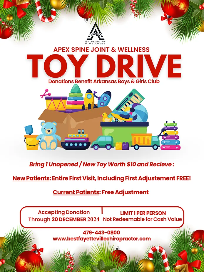 Chiropractic Fayetteville AR Toy Drive 2024